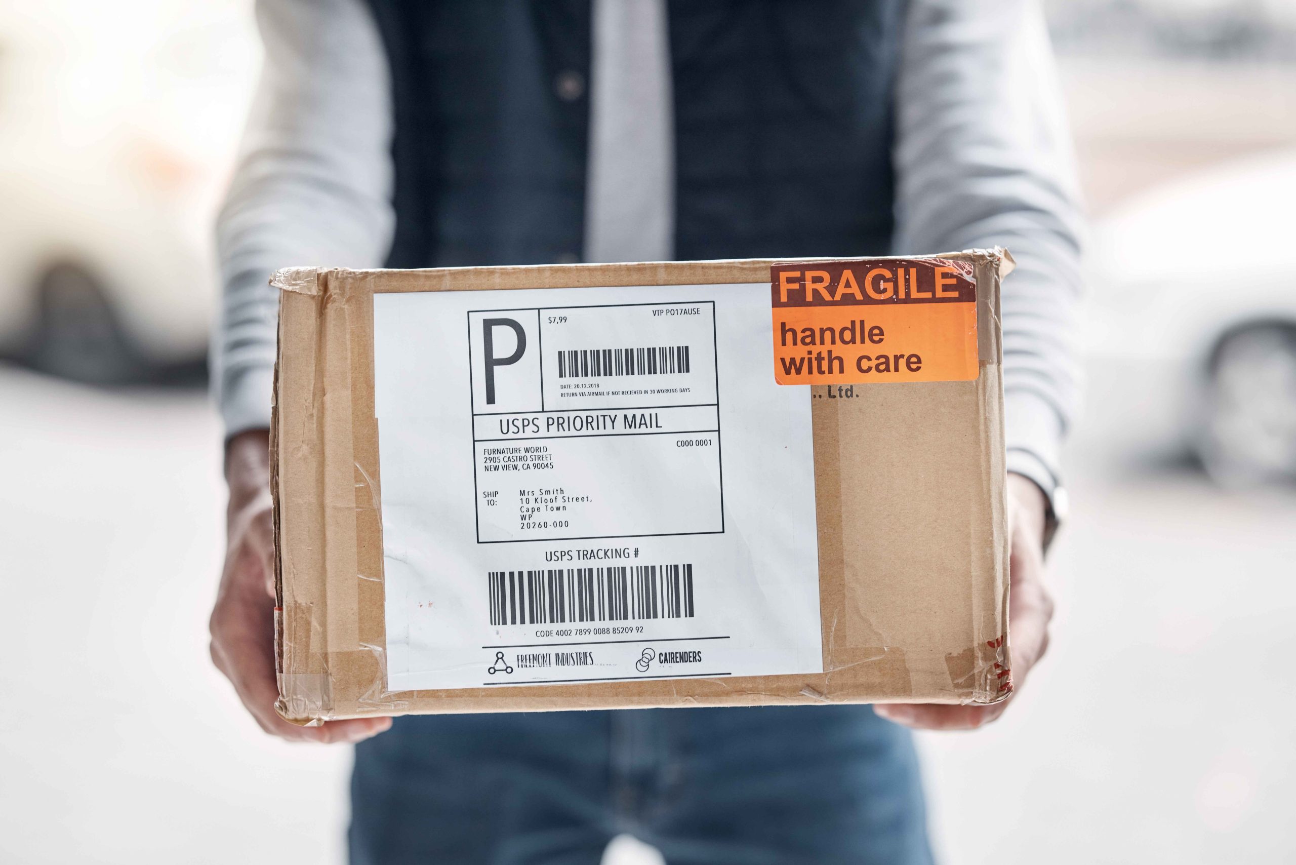 What Types of Packages Can Be Forwarded: